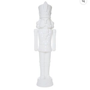 Holiday Time White 6’ Nutcracker Blow Mold